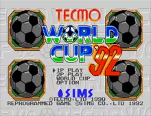 Image n° 1 - titles : Tecmo World Cup 92